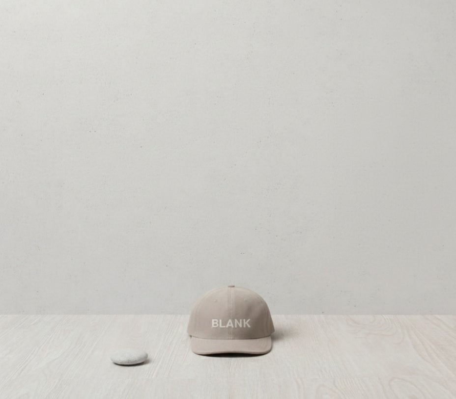 Premium Minimalist Blank Cap – Adjustable Beige Unisex Baseball Hat for Everyday Wear