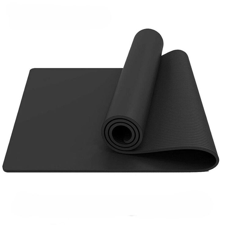 Premium Black Wellness Yoga Mat | Blank Wellness Company
