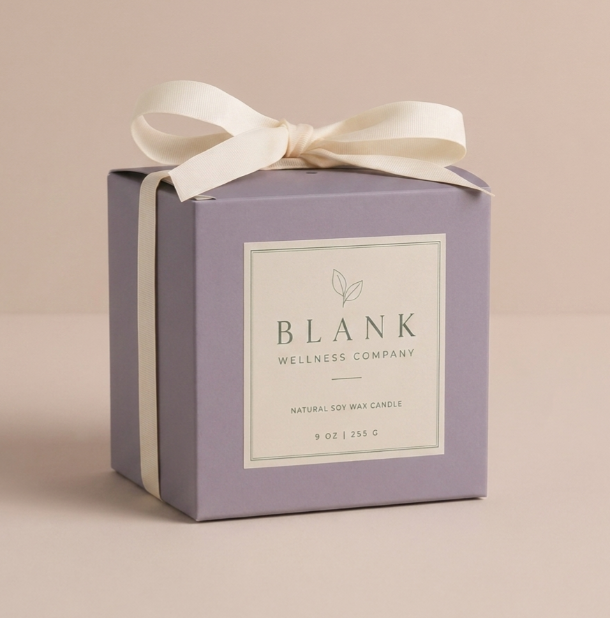 French Lavender Soy Wax Candle | Blank Wellness Company