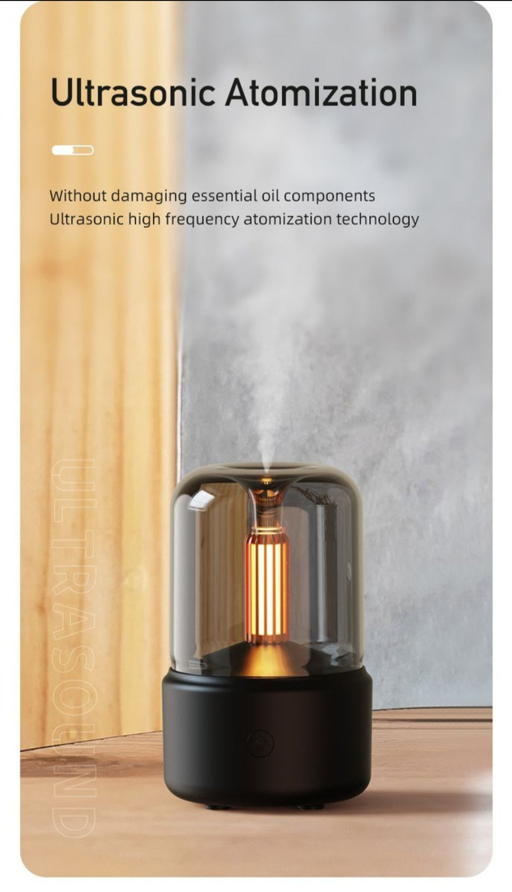 Essential Oil Diffuser 120ml Aromatherapy Diffuser Auto Shut-Off Function
