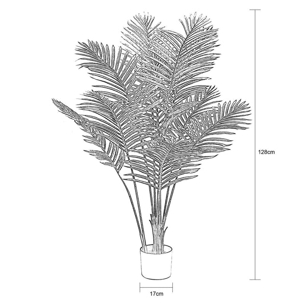 PALM PLANT IN POT - 128cm